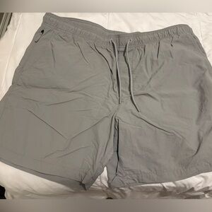 American Eagle Men's Grey Swim Shorts, XL